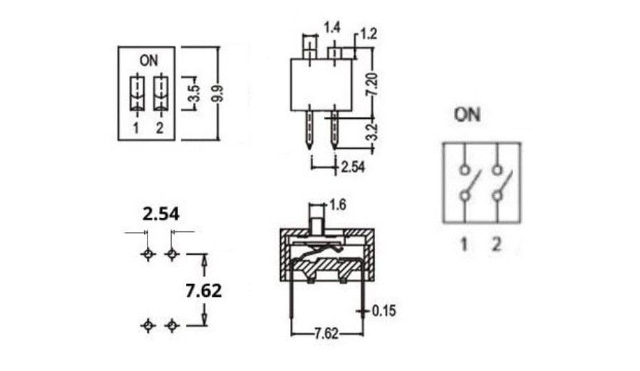 2 Li Dip Switch #2