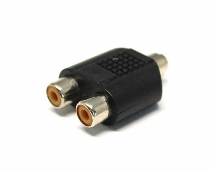2 Rca Dişi 3.5 mm Stereo Dişi #2