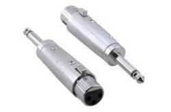 3 Pin Canon Dişi 6.3mm Mono Erkek Ara Konnektör #2