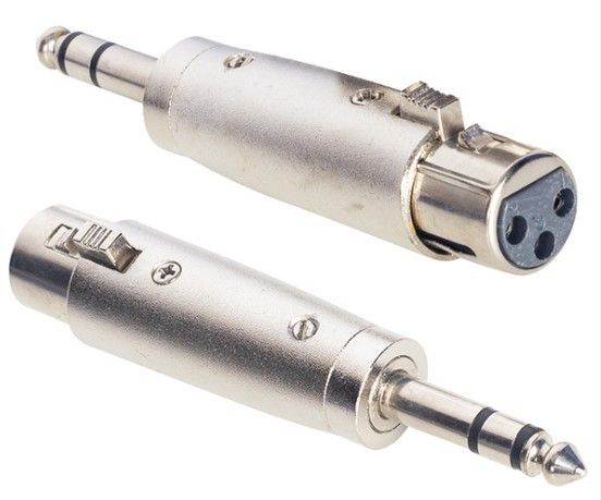 3 Pin Canon Dişi 6.3mm Mono Erkek Ara Konnektör #3