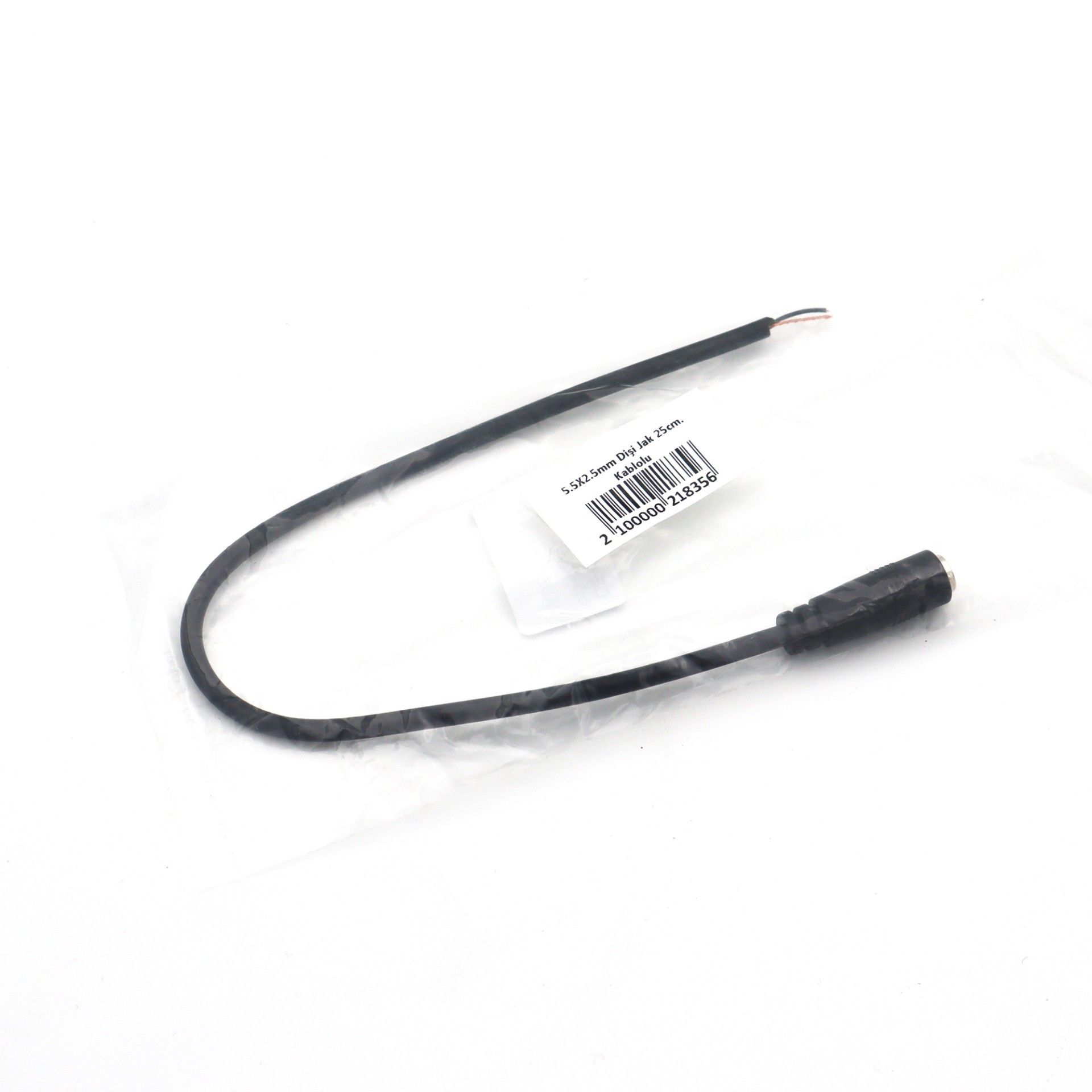 5.5X2.5mm Dişi Jak 25cm. Kablolu #2