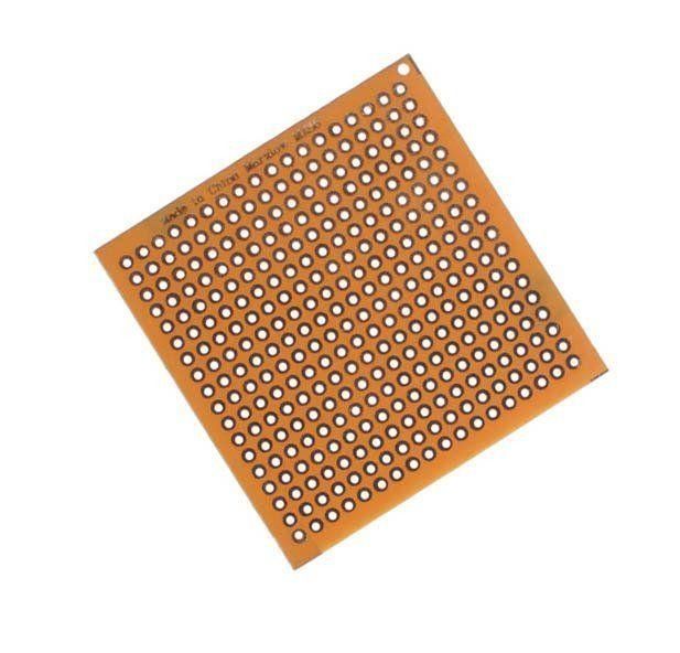 5x5cm Sık Delikli Bakır Plaket #2