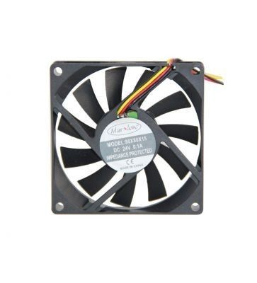 60x60x15mm 24V Dc 3 Pin Plastik Kasa Fanı