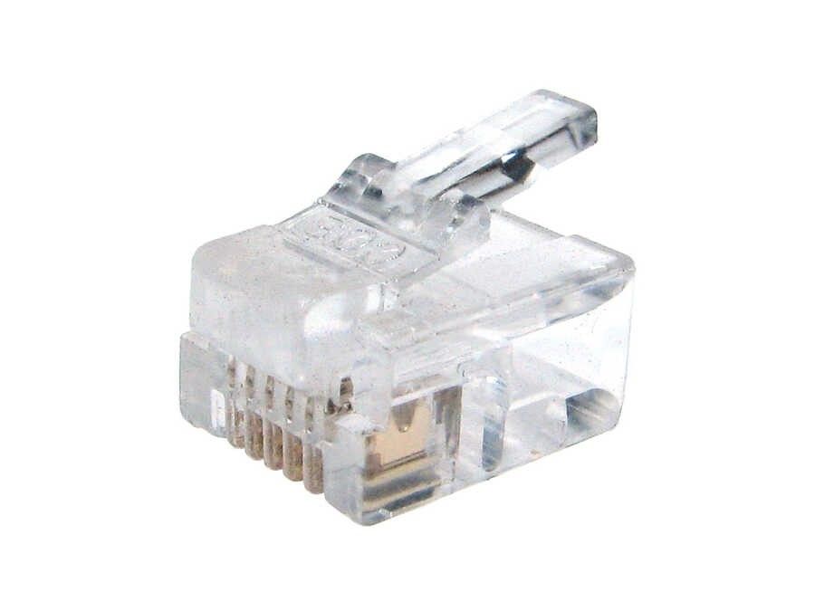 6P6C RJ11 6 Pin Telefon Jakı Plug 