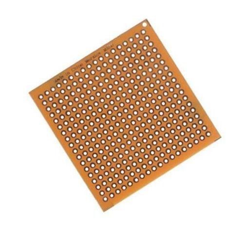 6x13cm Geniş Delikli Bakır Plaket
