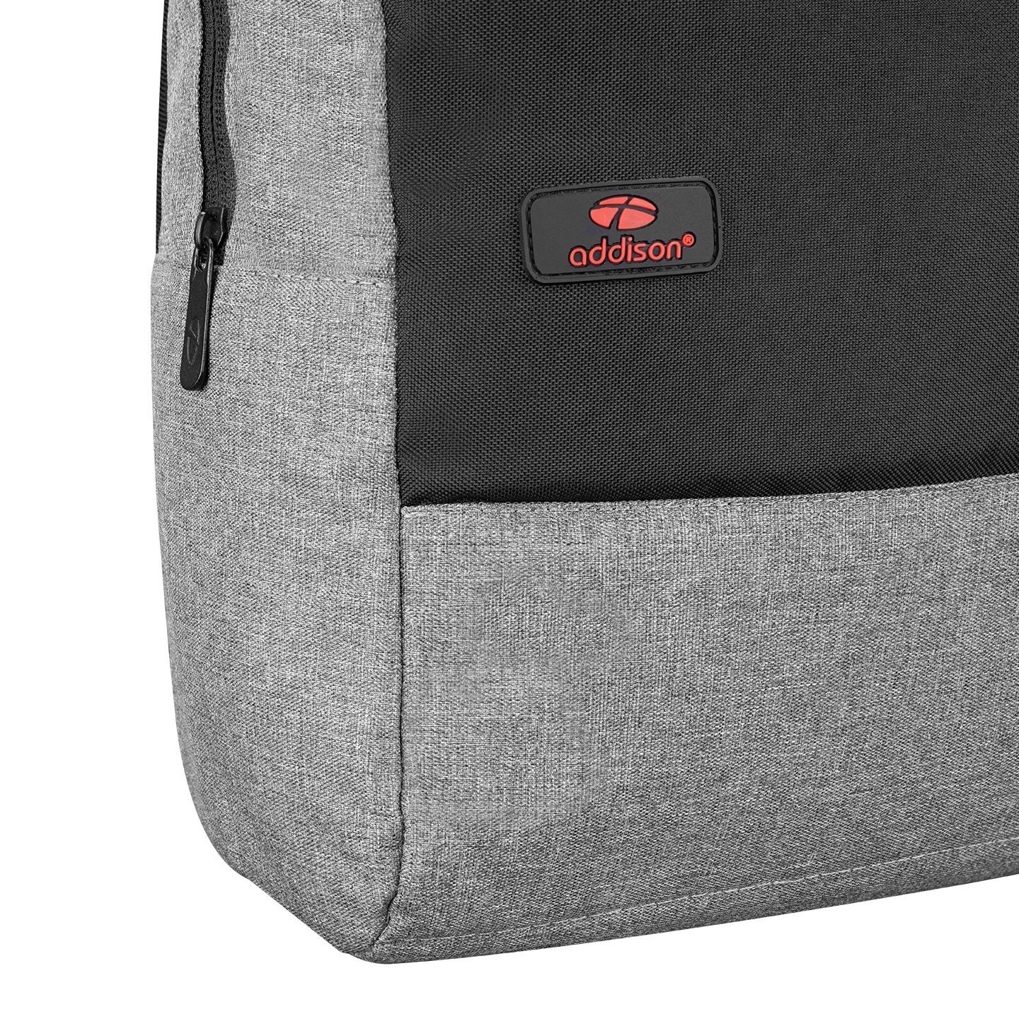 Addison 300802 15.6 Gri,Siyah Notebook Sırt Çantası #2