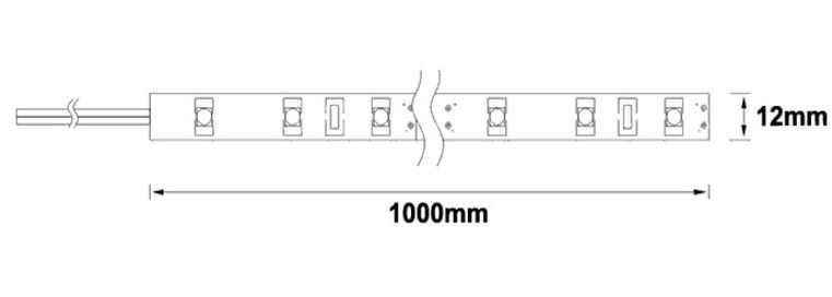 Alüminyum Pcb 5050 RGB Şerit Led 3 Çipli 1m. #2