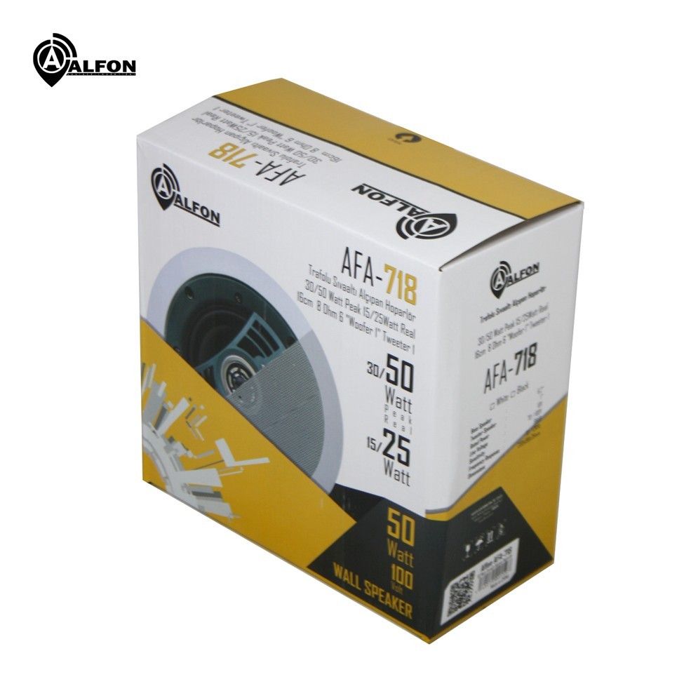 Alfon AFA-718 50W Çift Yolu Sıva Altı Alçıpan Hop. #2