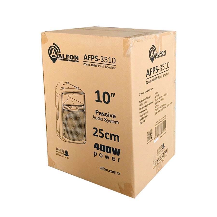 Alfon AFPS-3510 10' 25cm 400W Pasif Kabin Hoparlör #4