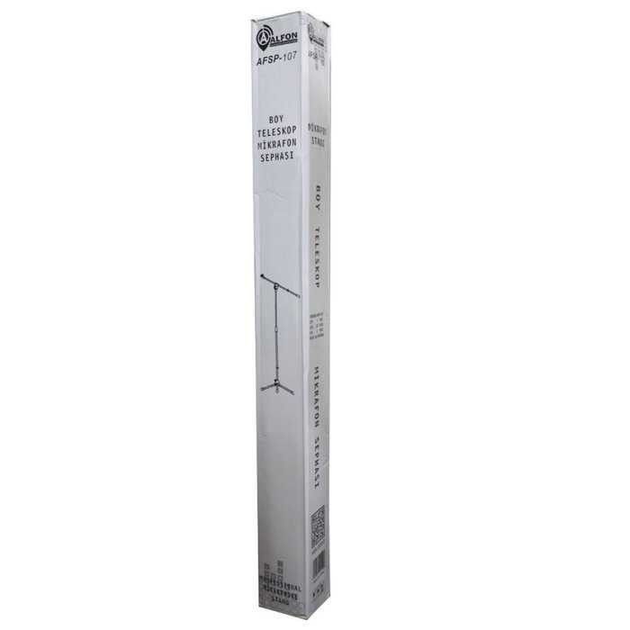 Alfon AFSP-107 180cm Teleskop Boy Mikrofon Sehpası #4