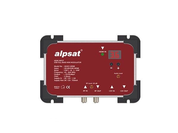 Alpsat AS401-HDMI 12V Hdmi Girişli Mini Modülatör #2