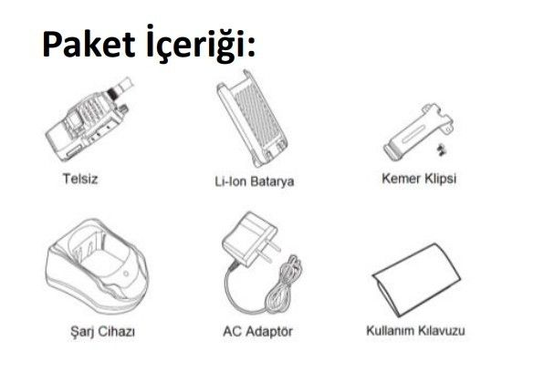 Aselsan A446 El Telsizi Pmr Pil Ve Şarj Dahil  #2