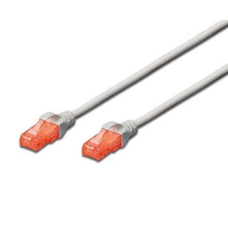 Assmann DK-1617-100 10m Cat6 LSZH Patch Kablo Gri