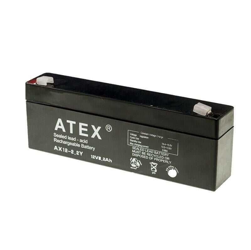 Atex AX12-2.2Y 12V 2.2Ah Bakımsız Kuru Akü #2