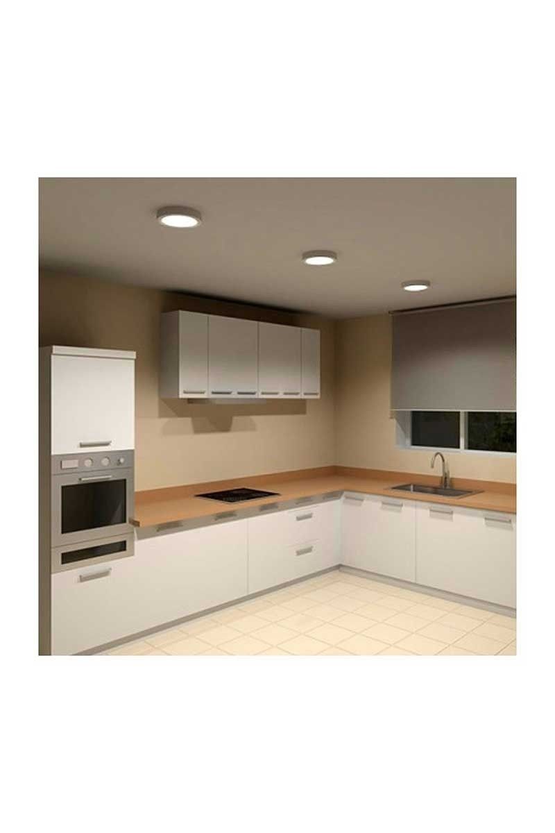 Cihan 24W Sıvaüstü Yuvarlak Led Panel Beyaz #2