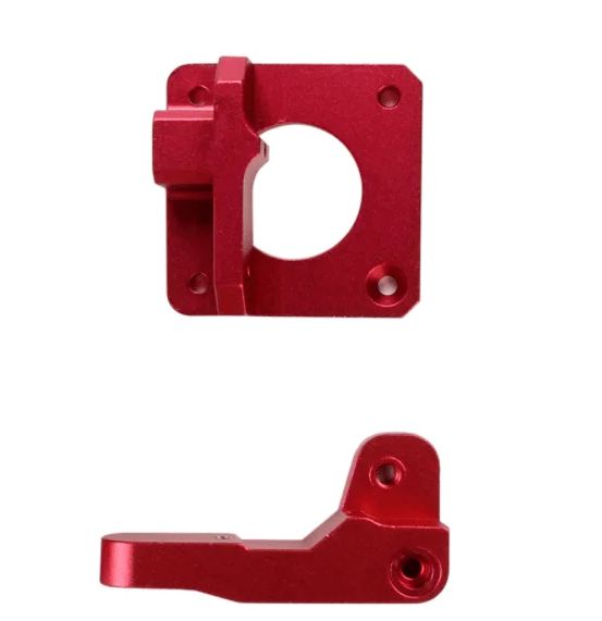 Creality CR-10 Serisi Kırmızı Metal Extruder Seti #3