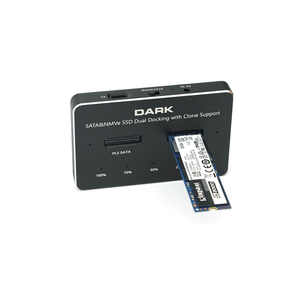 Dark Dual M.2 SSD Docking Station #4