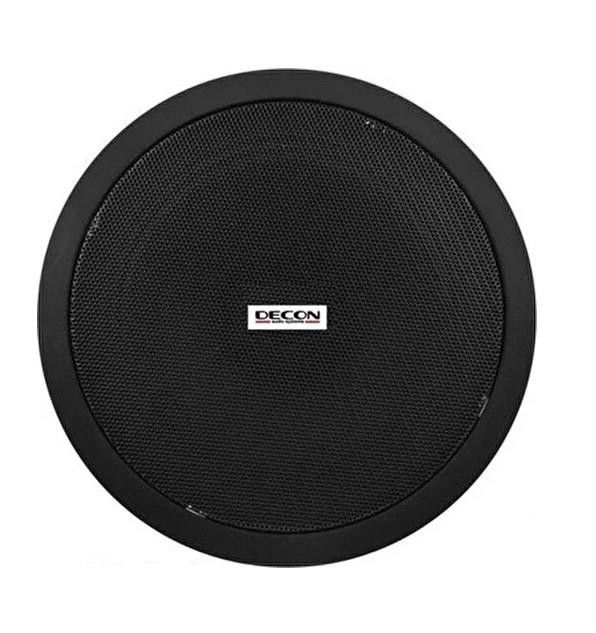 Decon DS-1625TB 6' 10W Siyah Alçıpan Hoparlör  #2