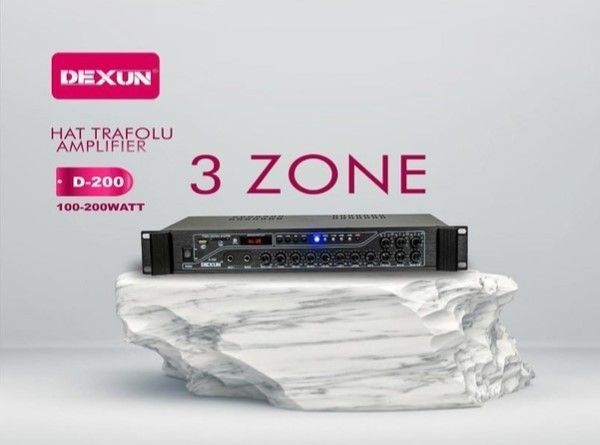 Dexun D-200 200W 100V 3 Bölgeli Mixer Anfi #2