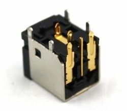 DJ-010 7.4X5.0mm 9 Pin Notebook Power Şase Soket #3