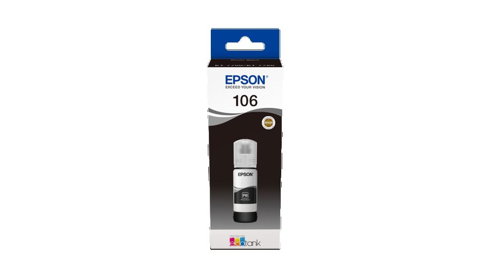 Epson 106 Ecotank 70ml. Mürekkep Photo Black #2