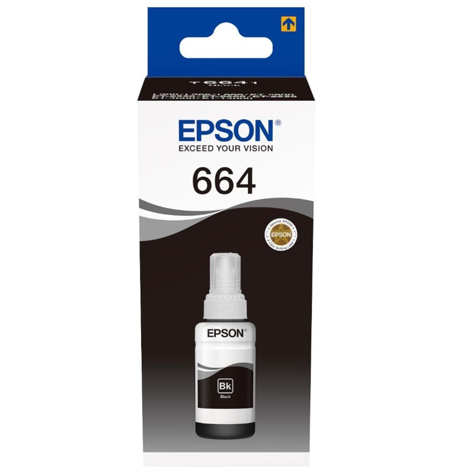 Epson 664 70ml. Mürekkep Black (Siyah) #2