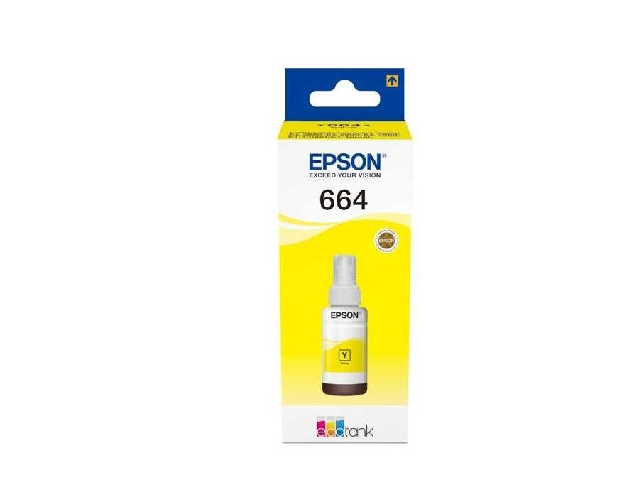 Epson 664 70ml. Mürekkep Yellow (Sarı) #2