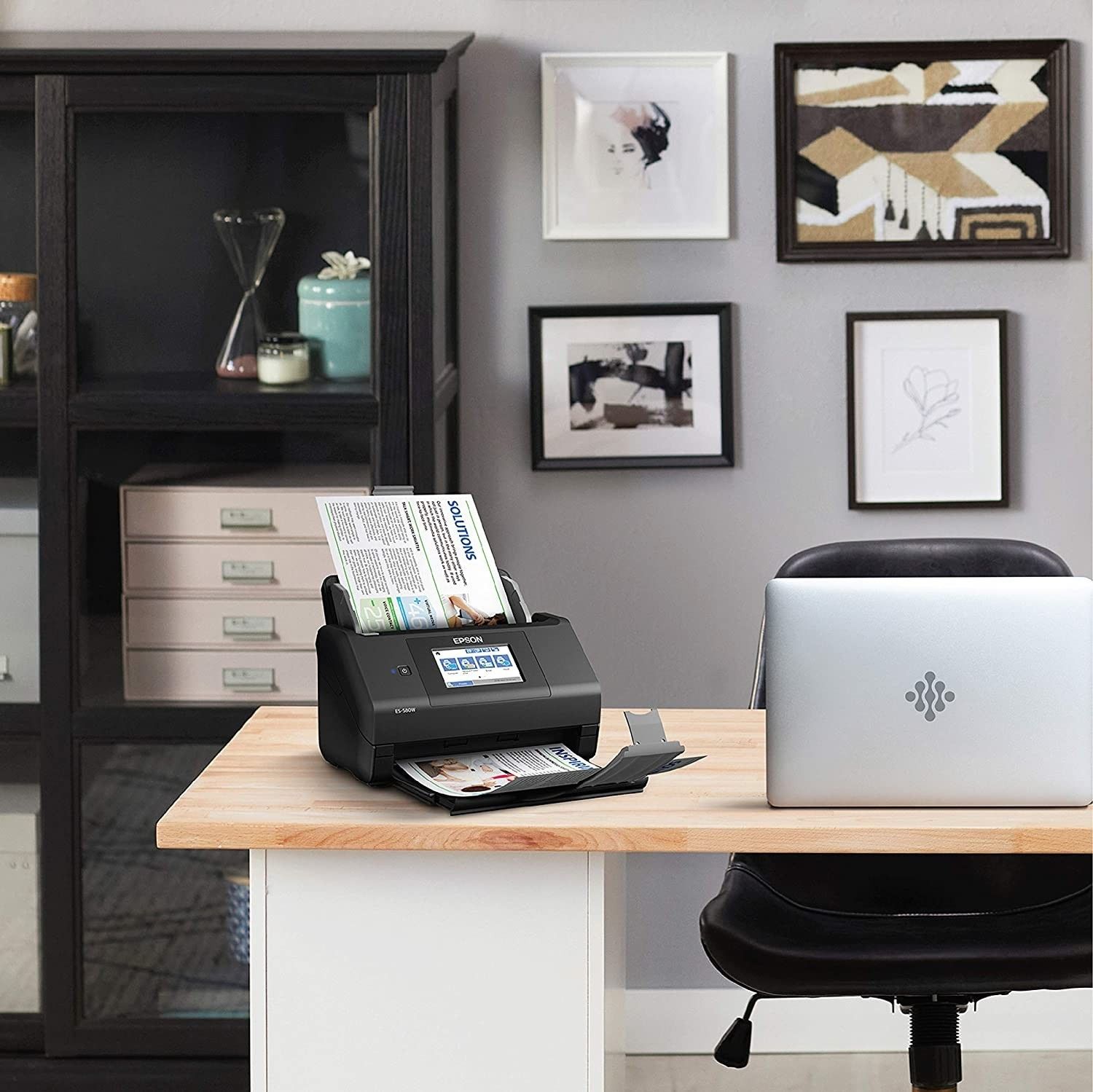 Epson WorkForce ES-580W Wifi+ ADF Tarayıcı #4