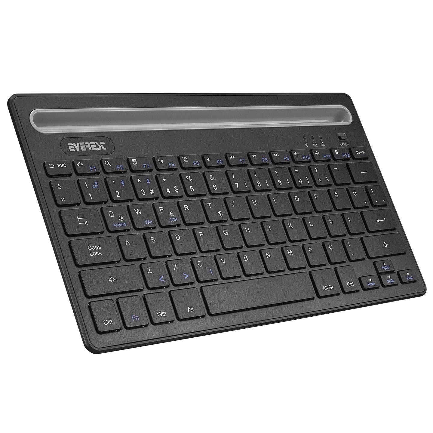 Everest KM-BT803 Kablosuz BT Klavye+Mouse Set #3