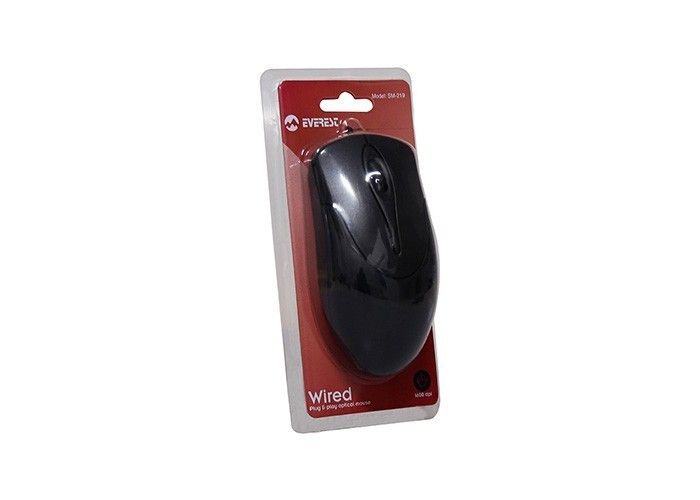 Everest SM-219 Usb Siyah 1200dpi Optik Mouse #4