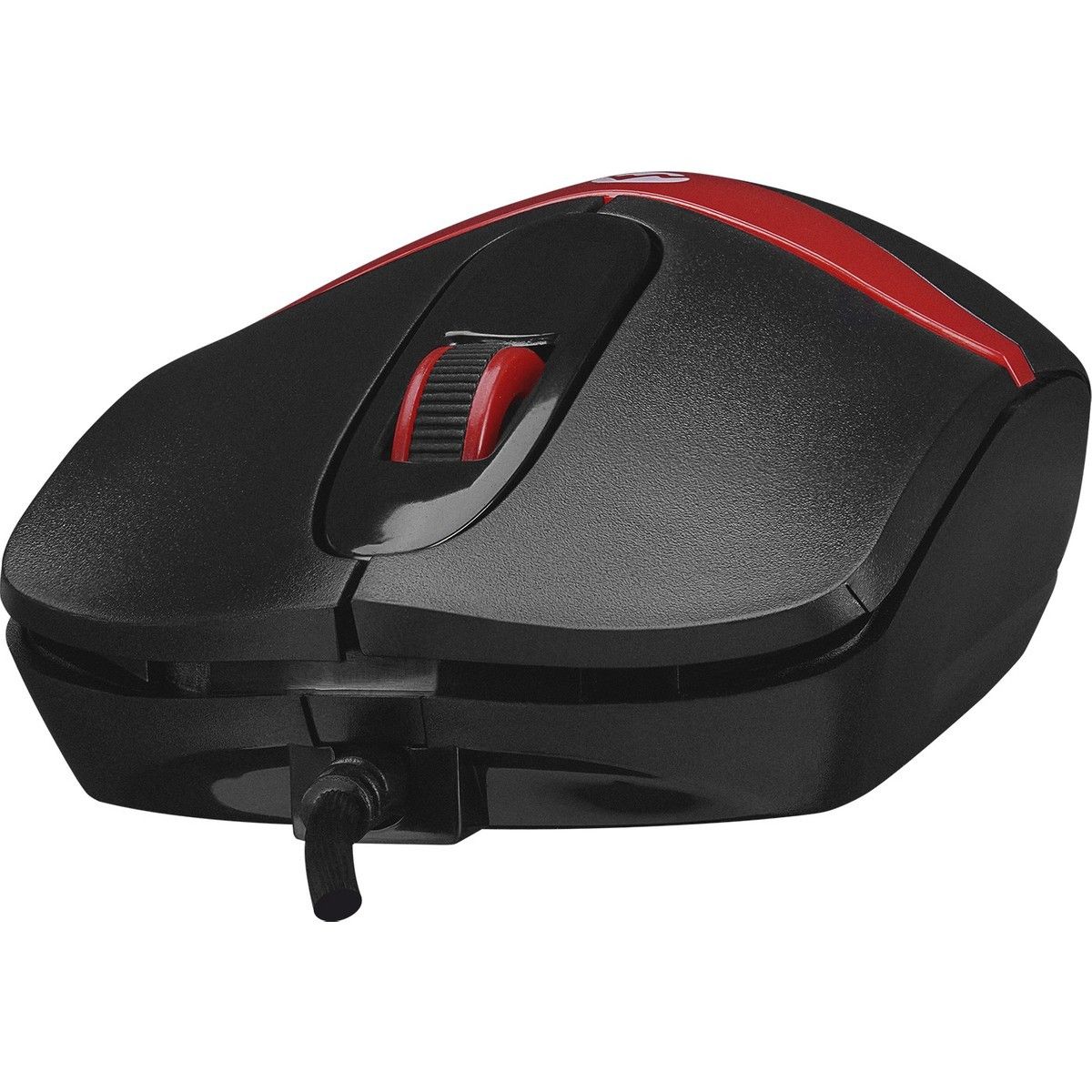 Everest SM-220 Kırmızı/Siyah Kablolu Mouse #3
