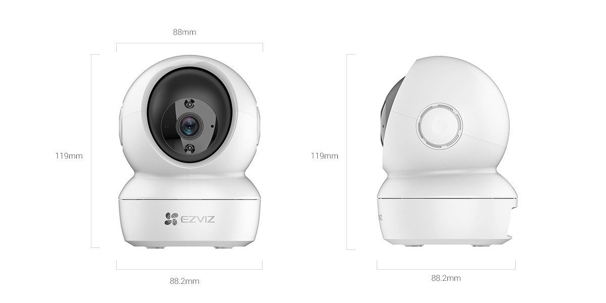 Ezviz CS-H6C 4Mp Pan-Tilt Ev Tipi Kamera #3