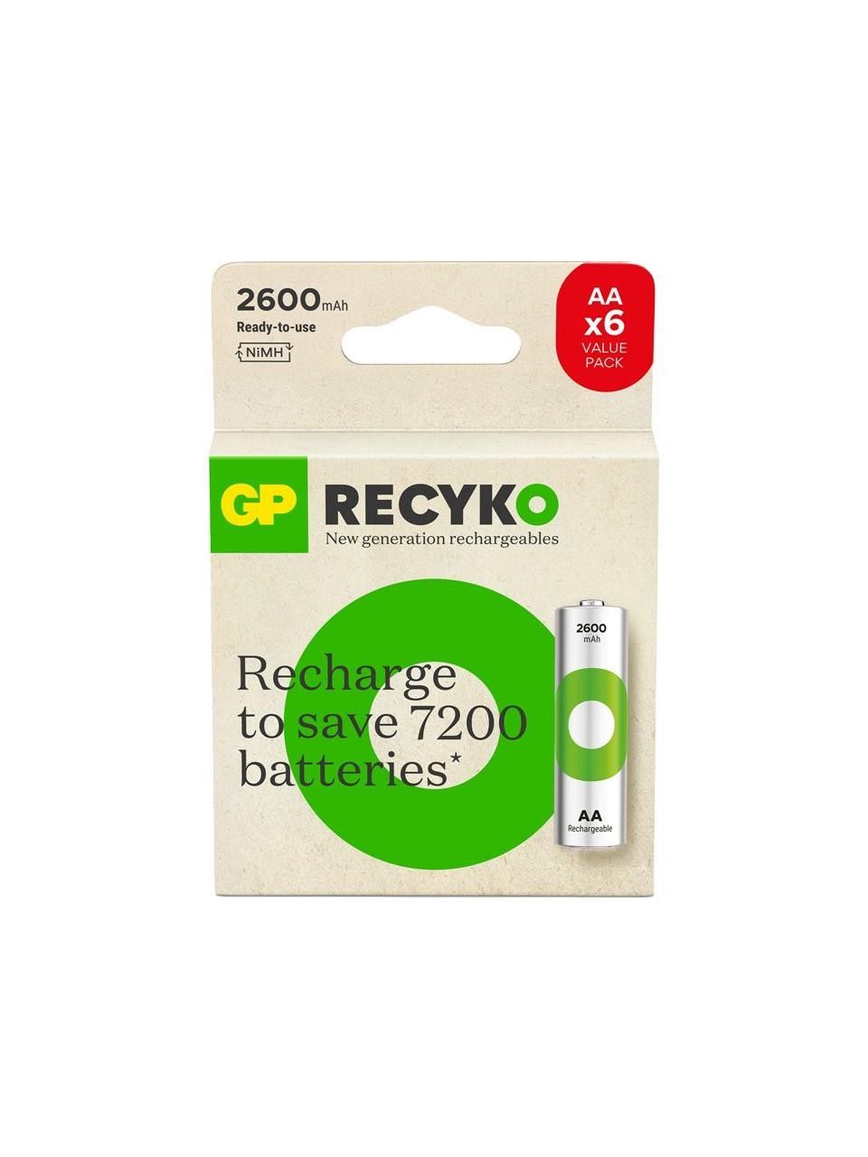 GP 270AAHCE-2EB2 2600mAh AA Şarjlı Pil (2 li)