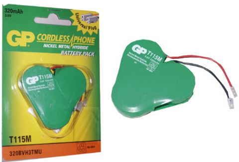 GP T115M-BU1 NIMH Şarlı Pil #2