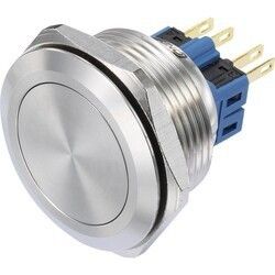 GQ30-11EM 30mm Metal Işıklı Yaylı Buton