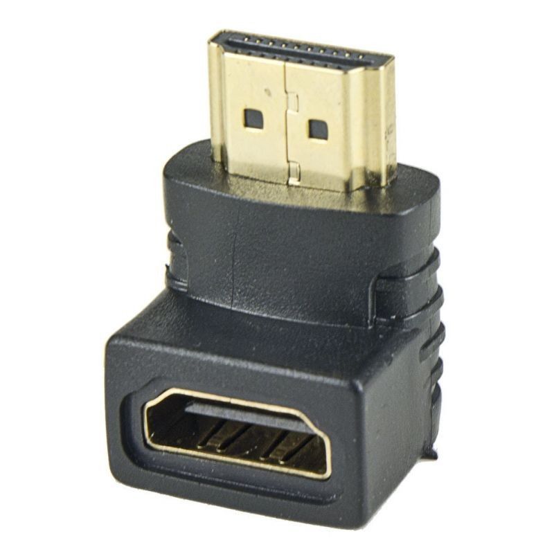 Hdmi Erkek-Dişi 90º Konnektör #2