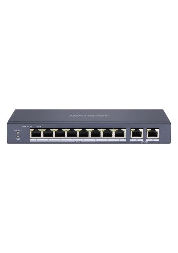 Hikvision DS-3E0310P-E/M 8 Port 10/100 PoE Switch