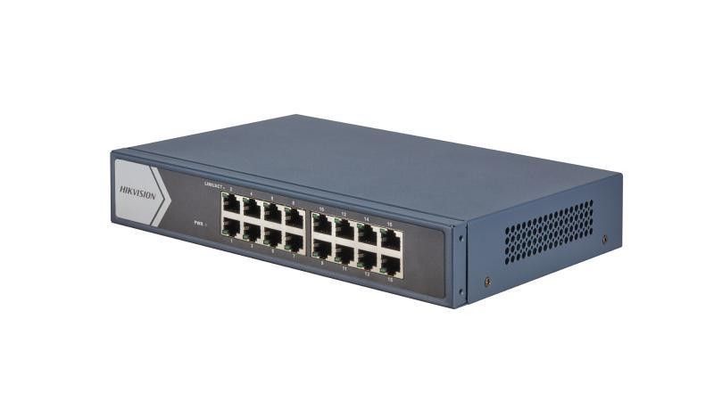 Hikvision DS-3E0516-E(B) 16 Port Gigabit Switch