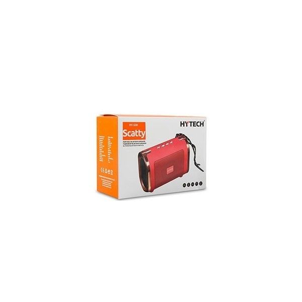 Hytech HY-S30 3W Bluetooth Hoparlör Kırmızı #3