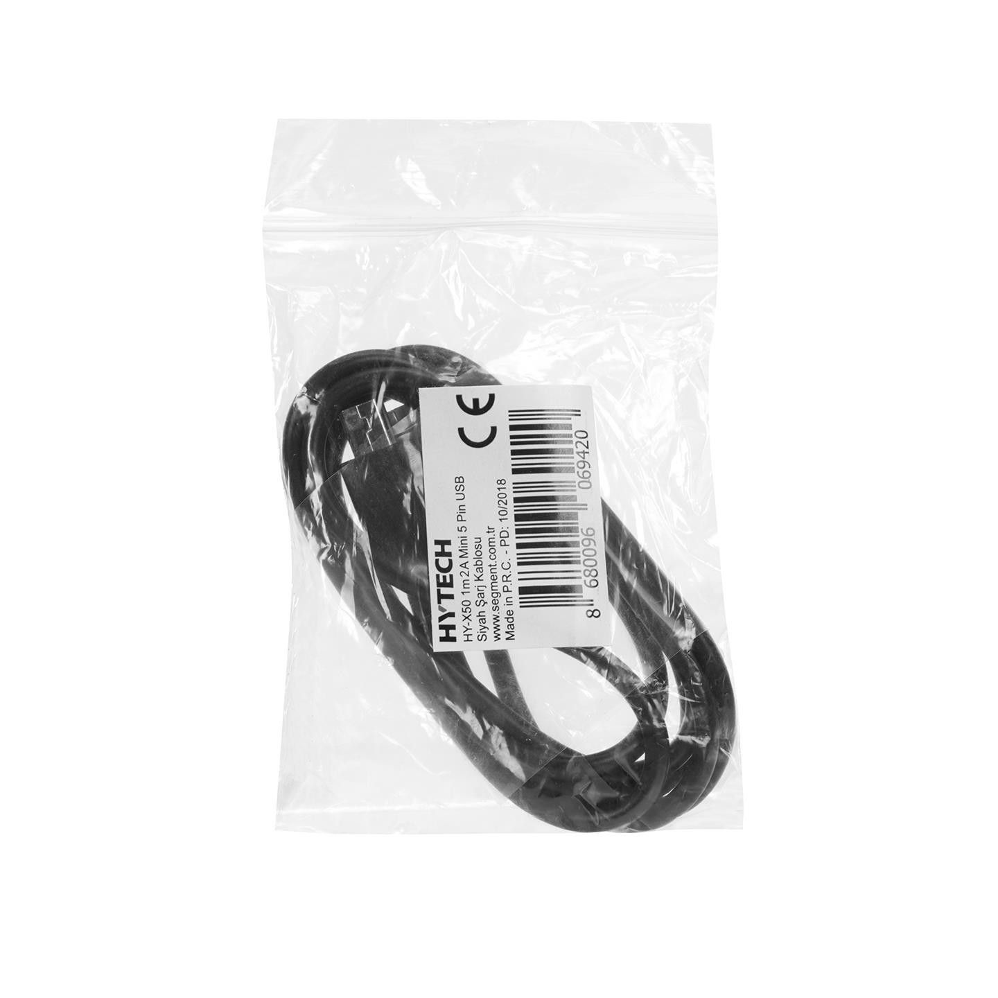 Hytech HY-X50 1m 2A Mini 5 Pin Usb Şarj Kablosu #3