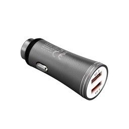 Hytech HY-X68L 2xUSB 3.1A Metal Araç Şarj Cihazı Siyah