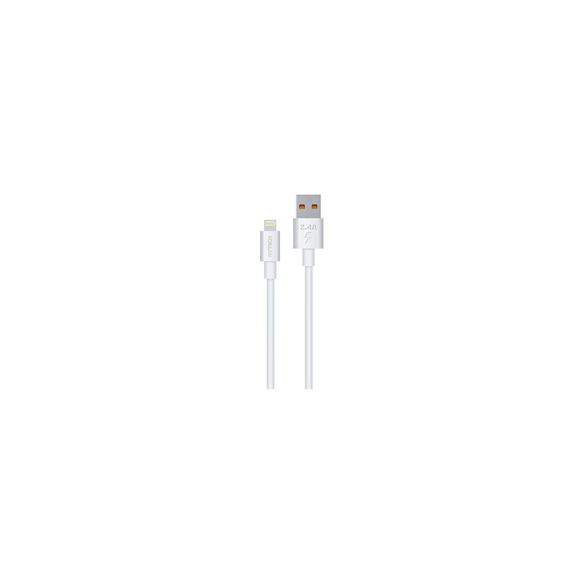 Hytech HY-X99 3m 2.4A Usb Light Beyaz Data Şarj Ka