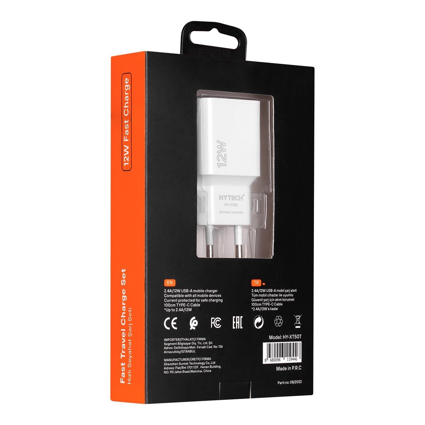 Hytech HY-XT50T 12W 5V 2.4A Type-C Şarj Cihazı #3