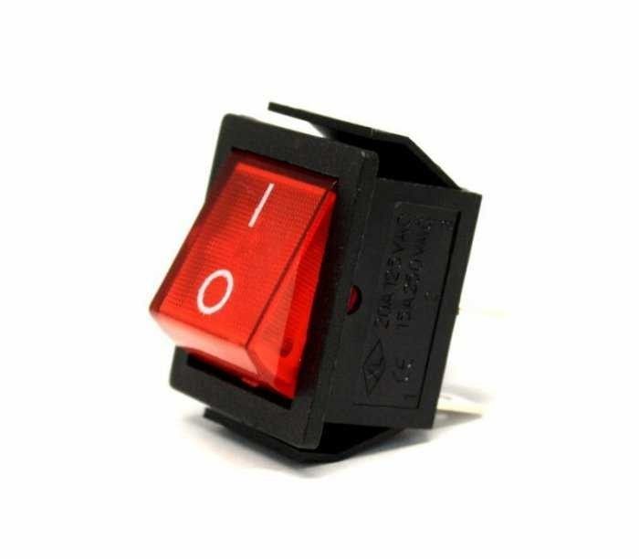 IC104 Geniş Tekli Işıklı Soba Anahtarı 4P #2