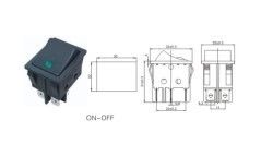 IC104D Geniş Nokta Işıklı Anahtar 4P #2