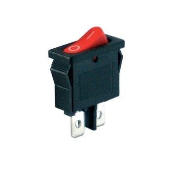 IC117A Mini Tekli Dar Işıksız Anahtar Kırmızı