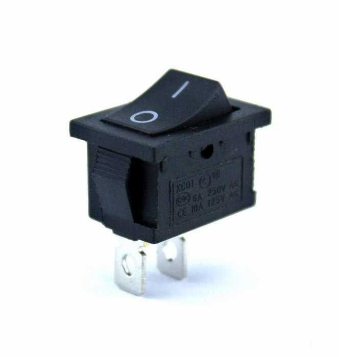 IC120 0-1 Adaptör Anahtarı Siyah 2 Pin