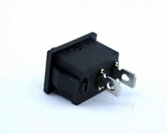 IC120 0-1 Adaptör Anahtarı Siyah 2 Pin #3