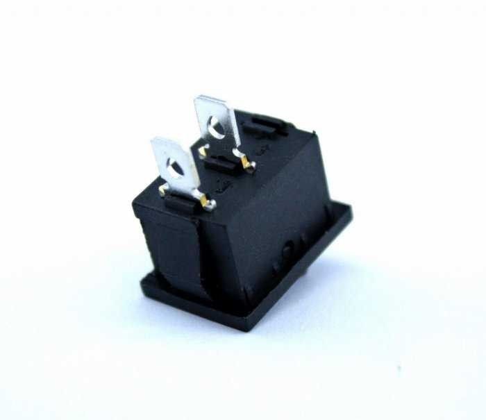 IC120 0-1 Adaptör Anahtarı Siyah 2 Pin #4