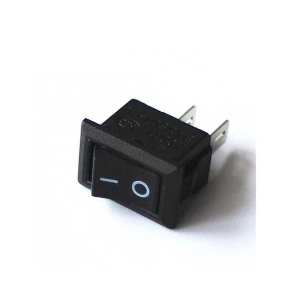IC125B Mini Işıksız Anahtar ON-OFF 2P Siyah #2